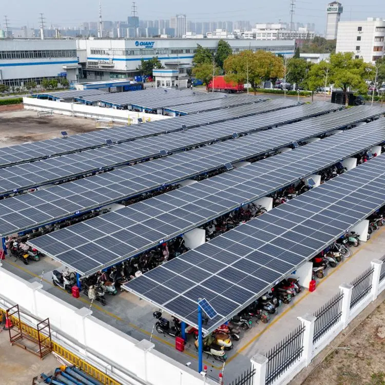 Abri de voiture photovoltaïque intelligent